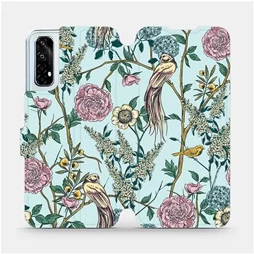 Flipové pouzdro na mobil Realme 7 - MX07S Ptáčci v trní (5903516410422)