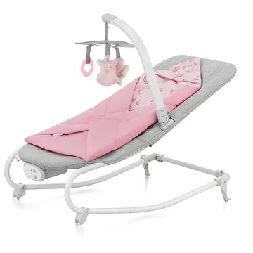 Kinderkraft Houpátko vibrující s melodií Felio 2 Peony Rose (KBFELI20PNK0000)
