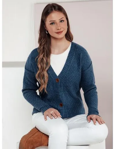 Dámský svetr CHICLINE modrý