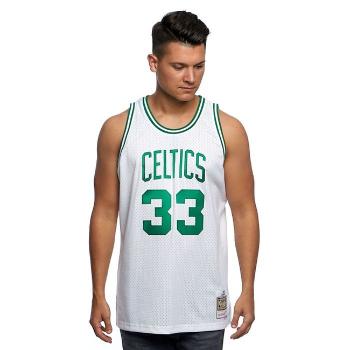 Mitchell & Ness Boston Celtics #33 Larry Bird white Swingman Jersey - L