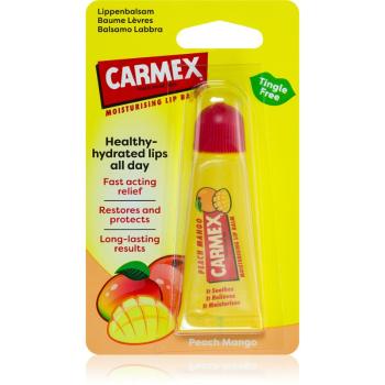 Carmex Peach Mango balzám na rty v tubě 10 g