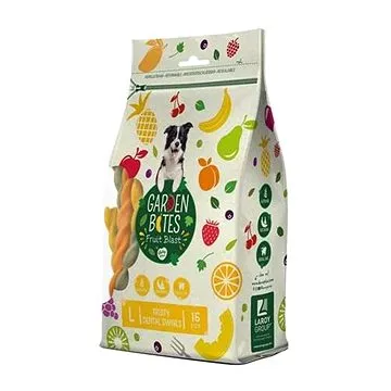 DUVO+ Garden bites ovocné dentální tyčinky L 16cm 15ks 270g (5414365365363)