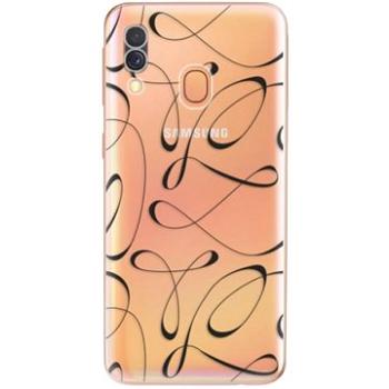 iSaprio Fancy - black pro Samsung Galaxy A40 (fanbl-TPU2-A40)