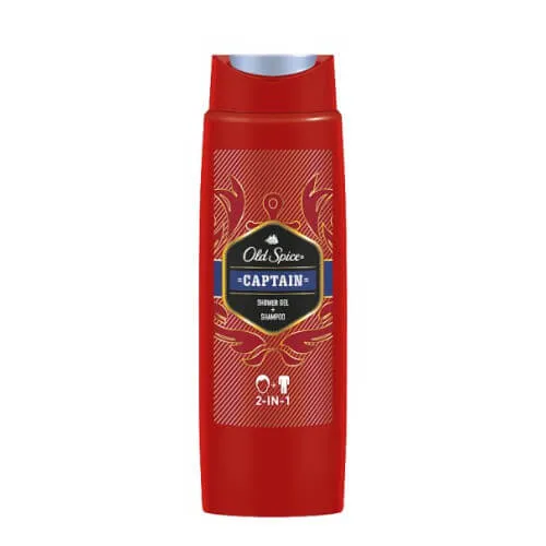 Old Spice Sprchový gel na tělo a vlasy Captain (Shower Gel + Shampoo) 250 ml