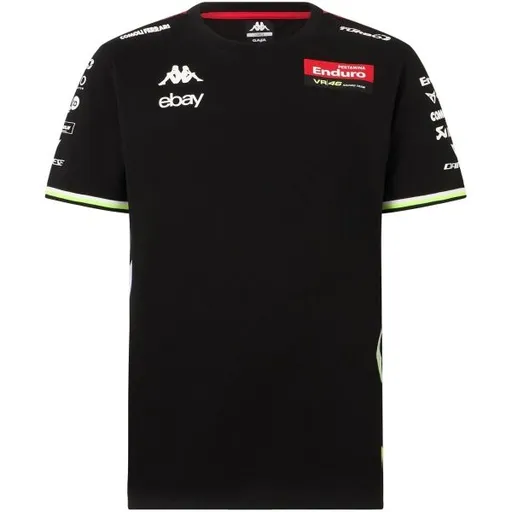 Kappa AMIRIM VR46 Pánské tričko, černá, velikost