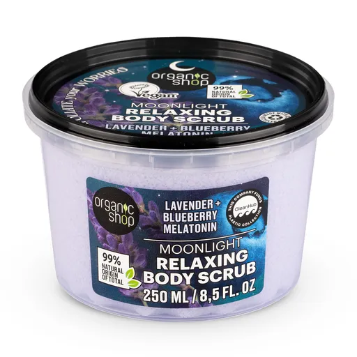 Organic Shop Relaxační tělový peeling Exfoliate Your Worries (Relaxing Body Scrub) 250 ml