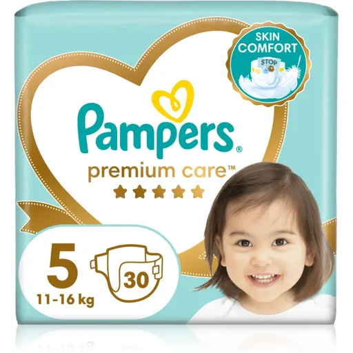 Pampers Premium Care Size 5 jednorázové pleny 11-16 kg 30 ks