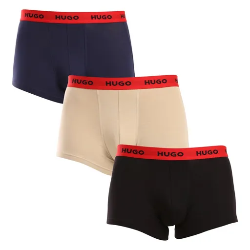HUGO 3PACK pánské boxerky vícebarevné (50517878 962) XL