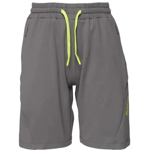 Fitforce ZENREMY Chlapecké fitness šortky, tmavě šedá, velikost 128-134