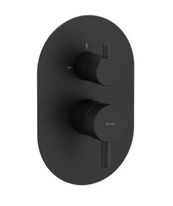 RAVAK - Espirit Batéria pod omietku, pre 2 spotrebiče, matná čierna X070288