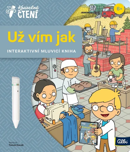 Kniha Už vím jak - Kouzelné čtení Albi