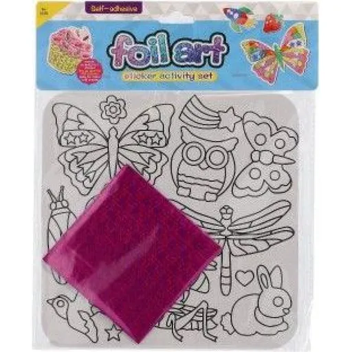 Kreativní sada třpytivé zvířata - kouzlení fóliovými obrázky