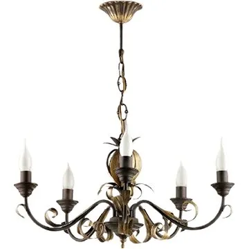 Jupiter 741 - LM 5 - Lustr závěsný na řetězu LIMA 5xE14/40W/230V (38157)