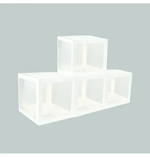 Chaks Stojan na balóny - biely 4 ks