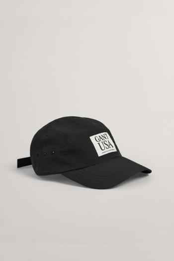 KŠILTOVKA GANT USA TONAL CAMP CAP EBONY BLACK