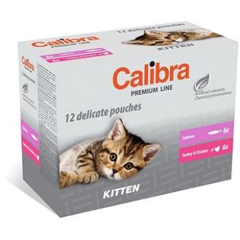 Calibra Cat Premium Kapsičky pro koťata multipack 12 × 100 g (8594062084877)