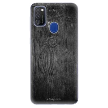 Odolné silikonové pouzdro iSaprio - Black Wood 13 - Samsung Galaxy M21