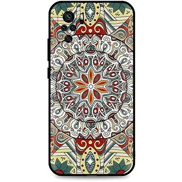 TopQ Xiaomi Redmi Note 10 3D silikon Barevná mandala 58881 (Sun-58881)