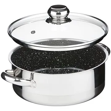 Kolimax Rendlík s poklicí Cerammax Pro Standard 22cm, 3l, granit černá (118639)