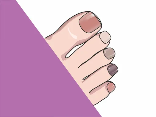 MANITIME gelové nálepky - Mocha Toe