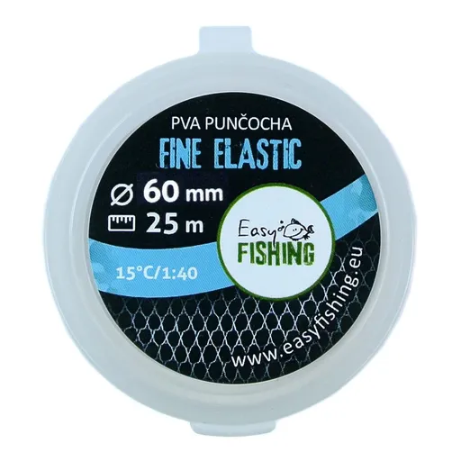 EasyFISHING Náhradní PVA punčocha Elastic Fine 25m - 60mm,EasyFISHING Náhradní PVA punčocha Elastic Fine 25m - 60mm