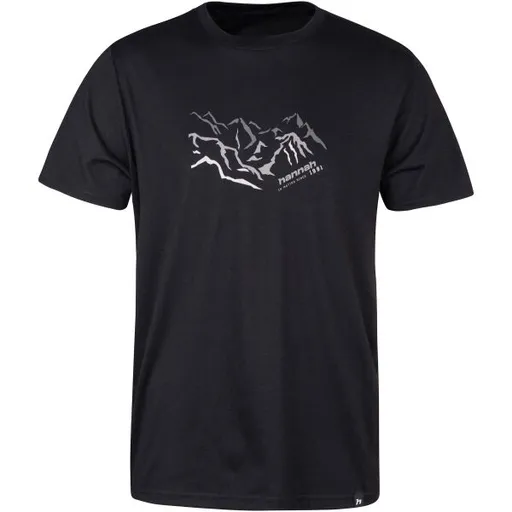 Hannah JIMMY Pánské tričko, černá, velikost