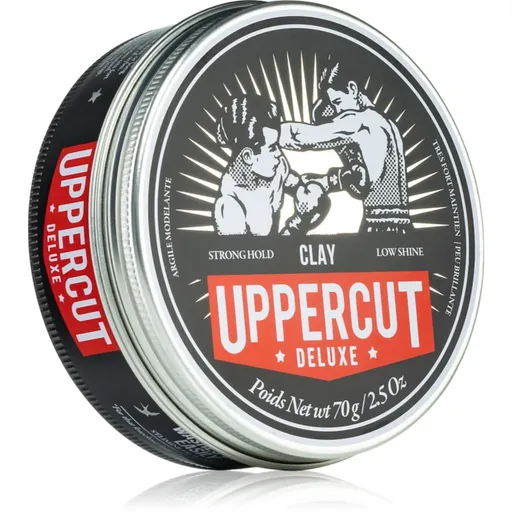 Uppercut Deluxe Clay stylingová hlína s extra silnou fixací pro muže 70 g