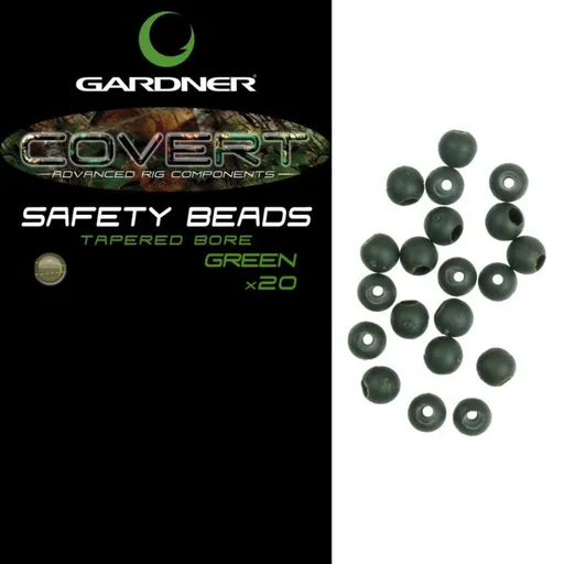 Gardner Zarážky Covert Safety Beads - hnědá,Gardner Zarážky Covert Safety Beads - hnědá