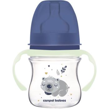 Canpol babies EasyStart Sleepy Koala 120 ml kojenecká láhev 0 m+ Blue 120 ml