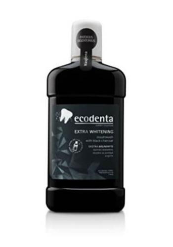 ECODENTA Ústní voda bělící s černým uhlím 500 ml