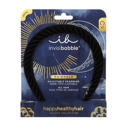 Invisibobble Čelenka do vlasů Hairhalo Eclipse Midnight Ring 1 ks