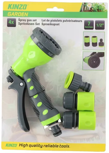 Postřikovací pistole s příslušenstvím