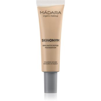 MÁDARA Skinonym Semi-Matte Peptide dlouhotrvající make-up s peptidy odstín True Beige 35 30 ml