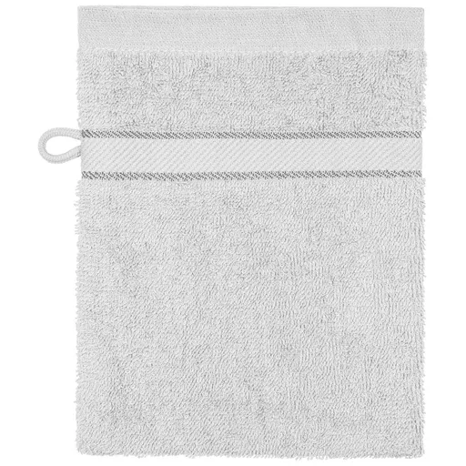 Myrtle Beach (Daiber) Mycí froté žínka MB435 - Bílá | 15 x 21 cm