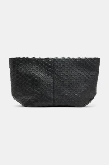 Kožené psaníčko AllSaints HEX černá barva, W379XB