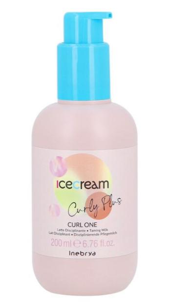 Inebrya Mléko na zkrocení kudrnatých a vlnitých vlasů nebo po chemické trvalé Ice Cream (Hair Milk) 200 ml