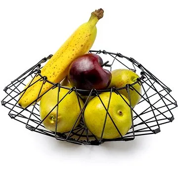 BALVI Mísa na ovoce tvarovatelná Multi Form 26948, černá (26948)