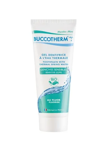 Buccotherm Gel Dentifrice BIO gelová zubní pasta s fluoridy, 75 ml
