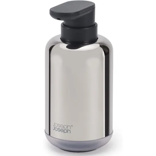 Dávkovač mýdla EASYSTORE LUXE 70582 300 ml, stříbrná, nerezová ocel, Joseph Joseph