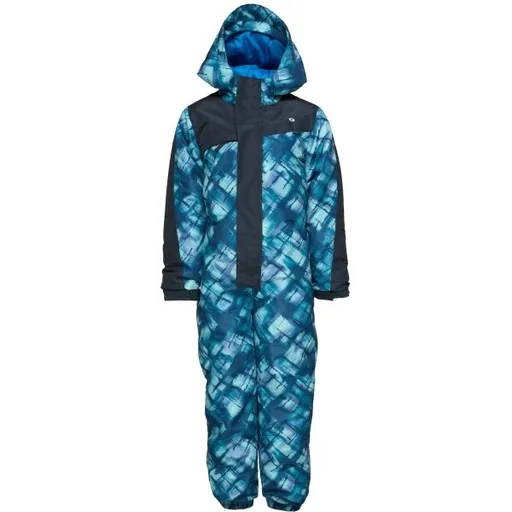 LOAP CUVEN Dětská lyžařská kombinéza, modrá, velikost