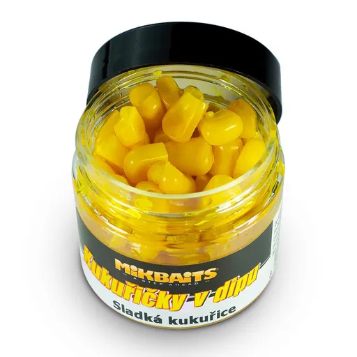 Mikbaits Kukuřičky v dipu 50ml - Sladká kukuřice,Mikbaits Kukuřičky v dipu 50ml - Sladká kukuřice