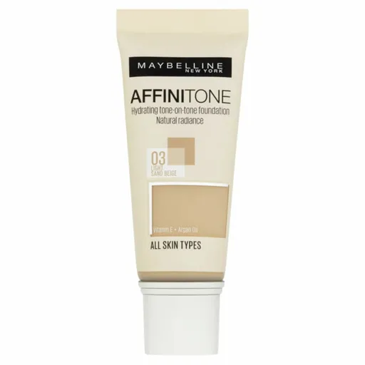Maybelline Sjednocující make-up s HD pigmenty Affinitone (Hydrating Tone-One-Tone Foundation) 30 ml 02 Light Porcelain