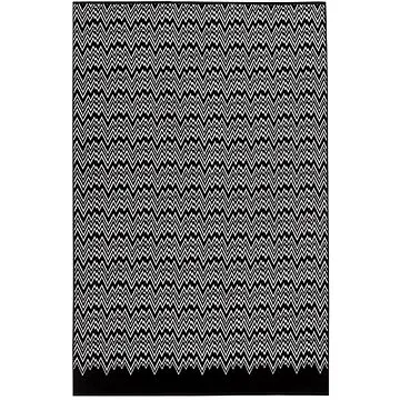 MISSONI HOME VANNI osuška 100 x 150 cm černo bílá (8051275287209)