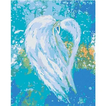 Malování podle čísel - Andělé od Lenky - Freedom angel (HRAmal00079nad)