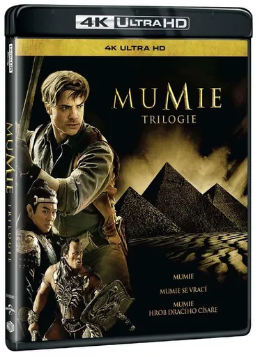 Mumie kolekce (4K ULTRA HD BLU-RAY) 3 disky