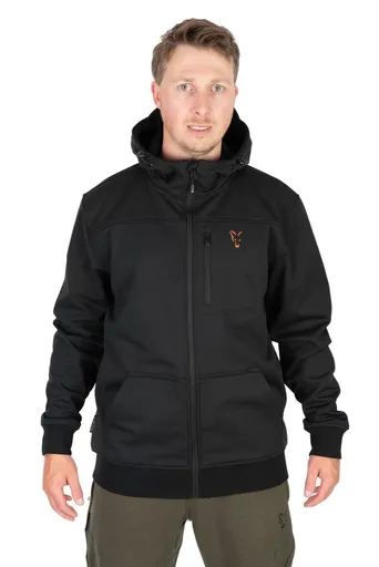 Fox rybářská bunda Collection Soft Shell Jacket Black & Orange - L,Fox rybářská bunda Collection Soft Shell Jacket Black & Orange - L