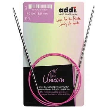 Kruhové jehlice Addi Unicorn 80 cm / 2,5 mm (115-7-80-25)