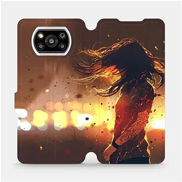 Flipové pouzdro na mobil Xiaomi Poco X3 Pro - MA02S Tetovaná dívka (5903516704019)