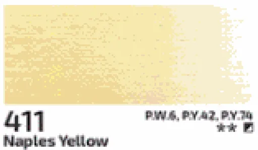 Akrylová barva Rosa 200ml – 411 naples yellow