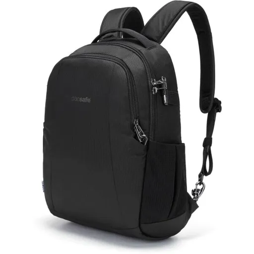 Pacsafe METROSAFE LS350 ECONYL BACKPACK Bezpečnostní recyklovaný batoh, černá, velikost